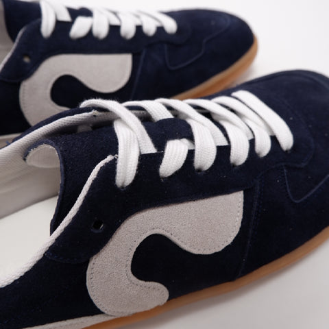 Zapatillas Barefoot Coqueflex 4422 Suede Marino Combi 4