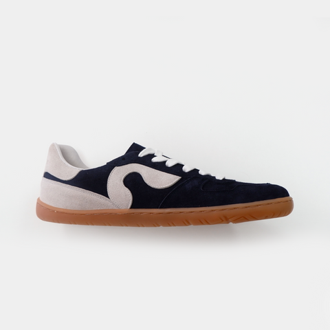 Zapatillas Barefoot Coqueflex 4422 Suede Marino Combi 4