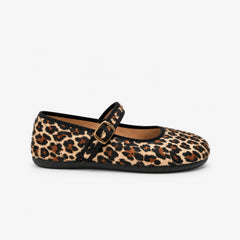 Bailarinas Respetuosas Batilas XL07 Salón Hebilla Leopardo