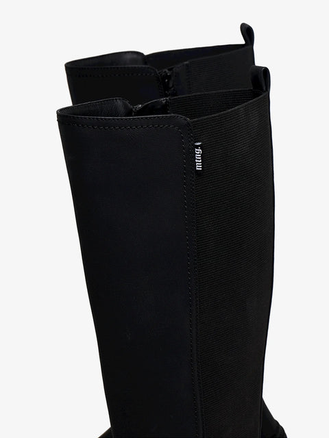 Botas Altas Barefoot Mustang Free Alask 85503 Negro