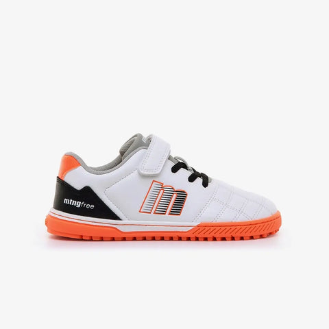 Botas Barefoot de Fútbol Multitaco Mustang 49323 Gamon White/Orange