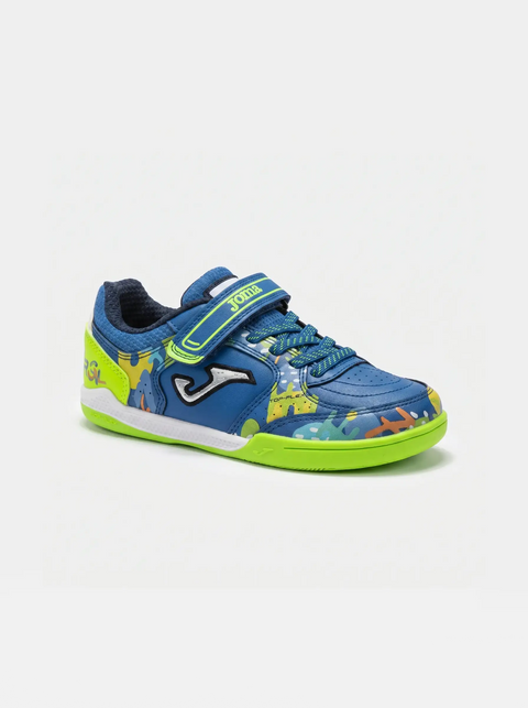 Botas Barefoot de Fútbol Sala Top Flex Junior 2604 Azul