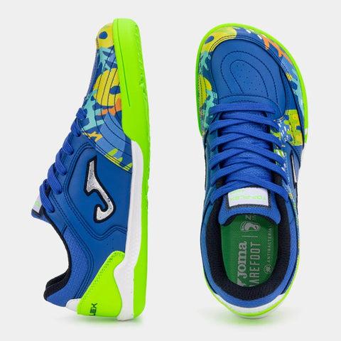 Botas Barefoot de Fútbol Sala Joma Top Flex Royal