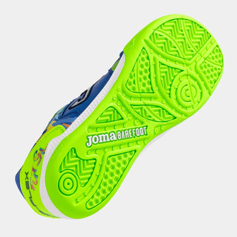 Botas Barefoot de Fútbol Sala Joma Top Flex Royal