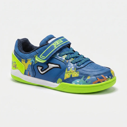 Botas Barefoot de Fútbol Sala Top Flex Junior 2604 Azul