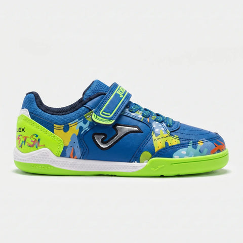 Botas Barefoot de Fútbol Sala Top Flex Junior 2604 Azul