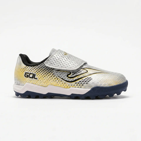 Botas Barefoot multitaco de Fútbol Joma Gol Junior Gris Turf