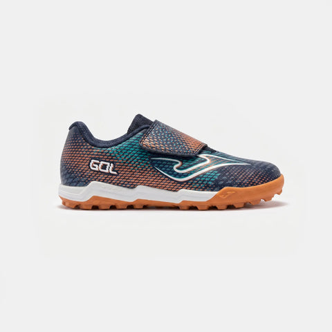 Botas Barefoot multitaco de Fútbol Joma Gol Junior Marino Turf