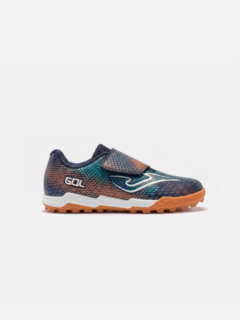 Botas Barefoot multitaco de Fútbol Joma Gol Junior Marino Turf