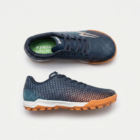 Botas Barefoot multitaco de Fútbol Joma Gol Junior Marino Turf 2603