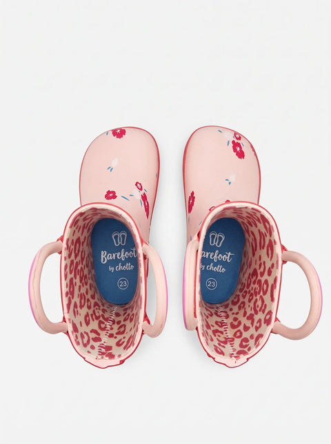 Botas de agua Barefoot Chetto Flamenco