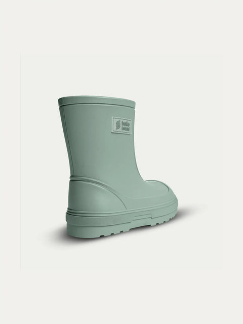 Botas de agua infantil Barefoot Hello Bland Everest Salvia