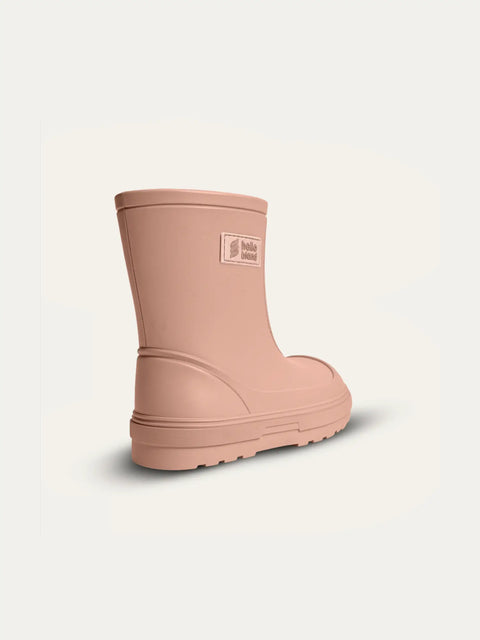 Botas de agua infantil Barefoot Hello Bland Everest Rosa