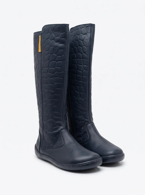 Botas de Piel Respetuosas Flexi Nens 9091-S Negro