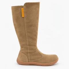 Botas de Piel Respetuosas Flexi Nens 9091-S Serraje Marrón