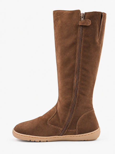 Botas de Piel Respetuosas Flexi Nens 9094-S Serraje Roble