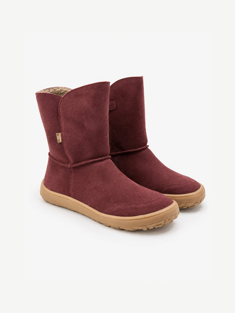 Botines Respetuosas Froddo TEX Impermeables Suede Bordeaux