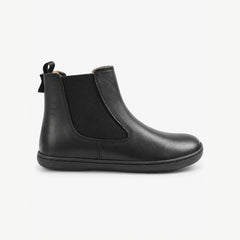 Botin Mujer Barefoot Chetto Elástico Piel Negro