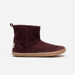 Botin Mujer Barefoot Chetto Serraje Burdeos