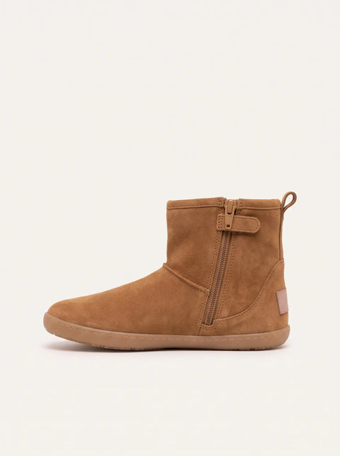 Botin Mujer Barefoot Chetto Serraje Camel