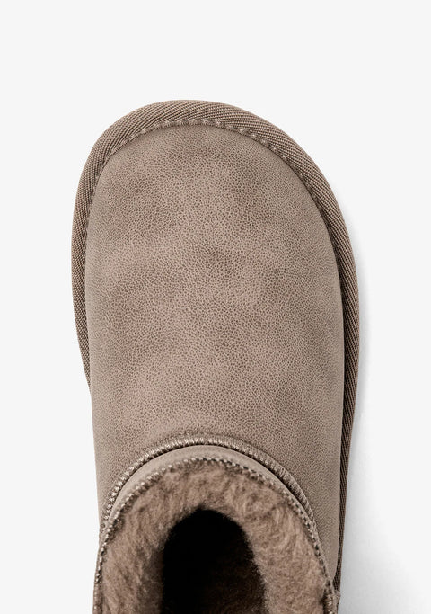 Botines Barefoot Australianos B&W - Taupe