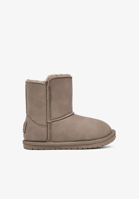 Botines Barefoot Australianos B&W - Taupe