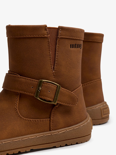 Botines Barefoot Mustang 49071 Marrón