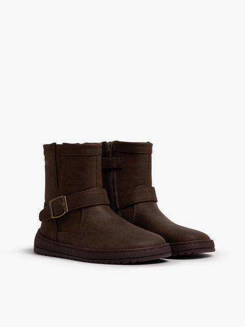 Botines Barefoot Mustang 49071 Marrón Mocha