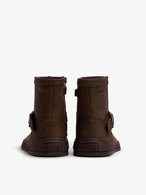 Botines Barefoot Mustang 49071 Marrón Mocha