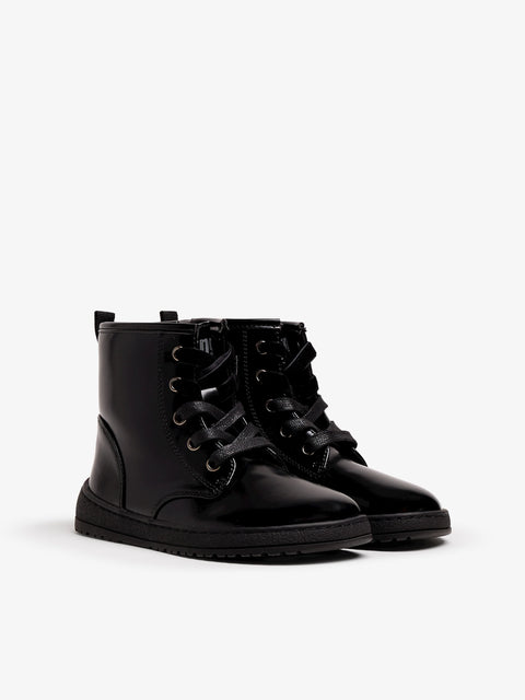 Botines Barefoot Mustang 49073 Negro