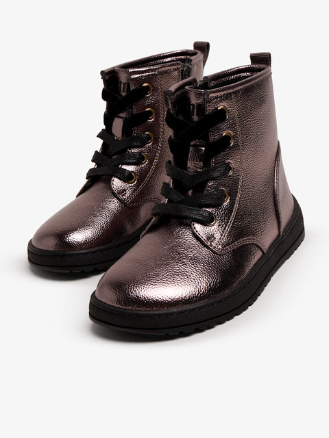 Botines Barefoot Mustang 49073 Plata
