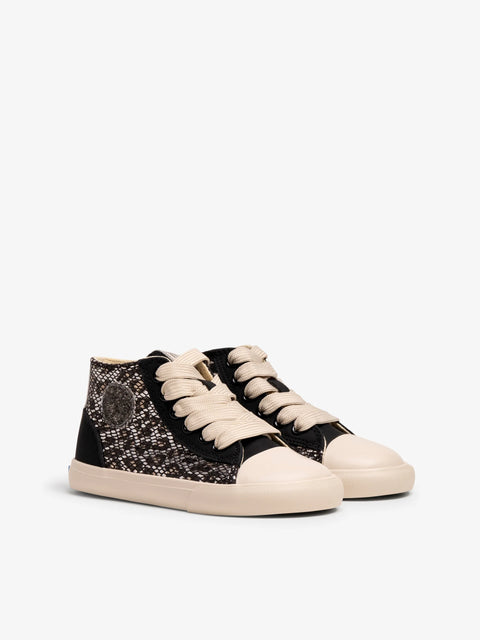 Botines Barefoot Mustang 49322 Negro