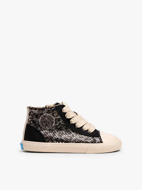 Botines Barefoot Mustang 49322 Negro