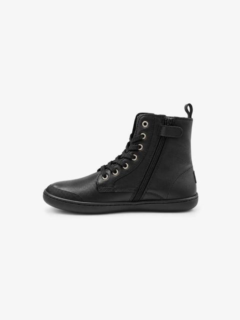 Botines de piel Barefoot Chetto Negro