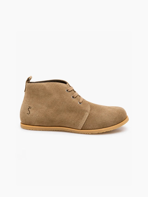 Botines de Piel Respetuosas Flexi Nens 6710-PR Serraje Marrón
