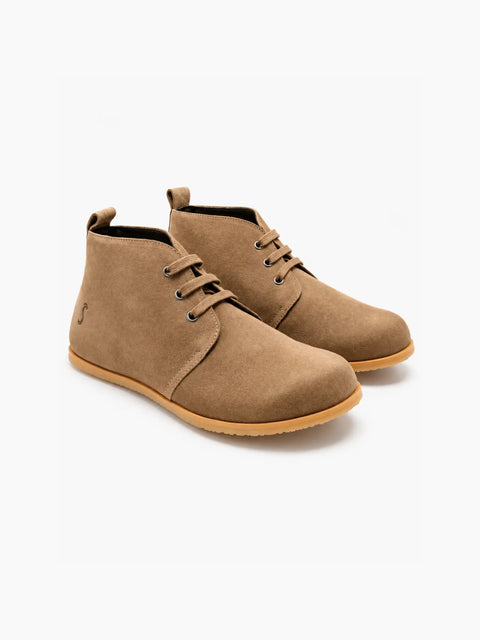 Botines de Piel Respetuosas Flexi Nens 6710-PR Serraje Marrón