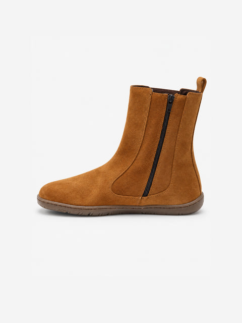 Botines de Piel Respetuosos Coqueflex Nara Marrón