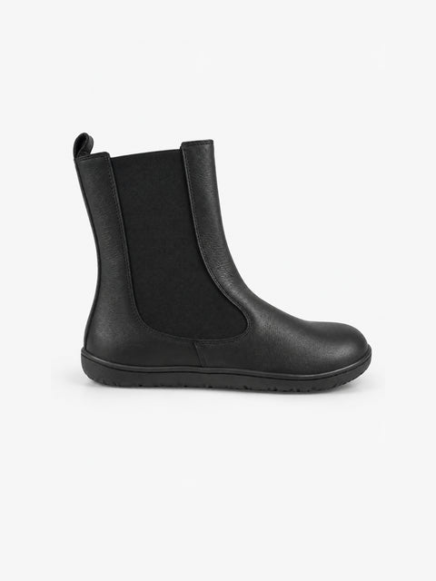 Botines de Piel Respetuosos Coqueflex Nara Negro