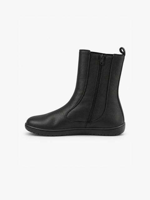 Botines de Piel Respetuosos Coqueflex Nara Negro