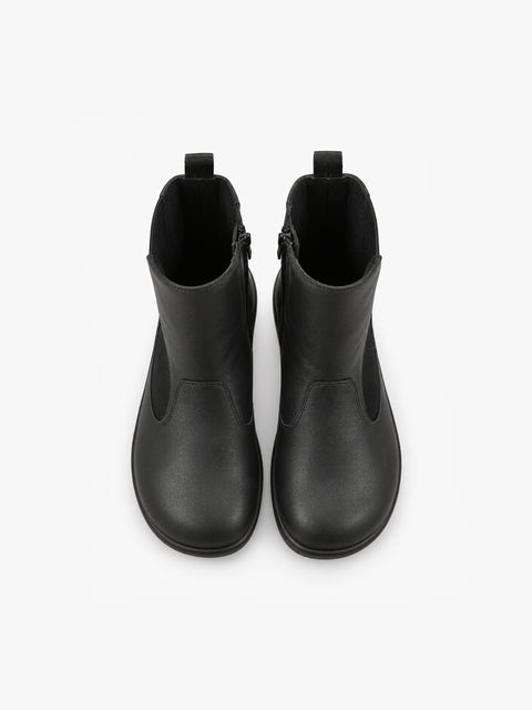 Botines de Piel Respetuosos Coqueflex Nara Negro