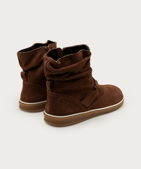 Botines de Piel Respetuosos Coqueflex Noa Marrón