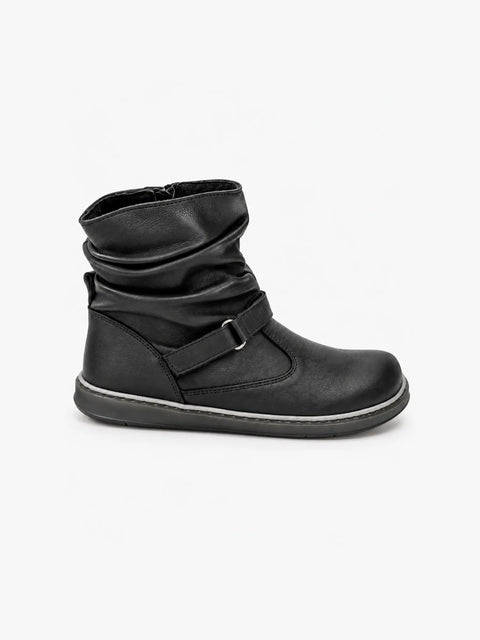 Botines de Piel Respetuosos Coqueflex Noa Negro