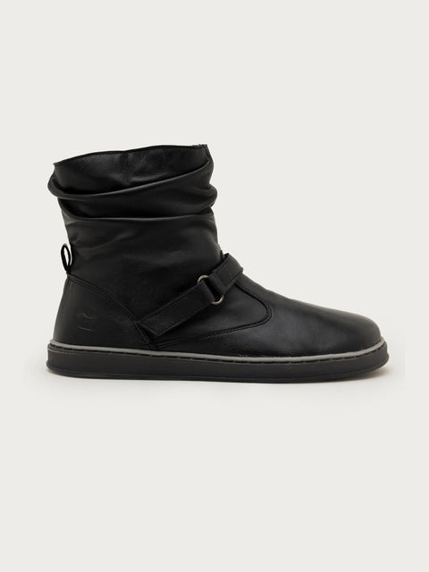 Botines de Piel Respetuosos Coqueflex Noa Negro