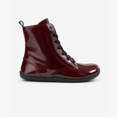 Botines de Respetuosos Coqueflex Kira Wine Brillo