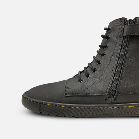 Botines Respetuosos Blanditos Chicago Negro - Kukinos