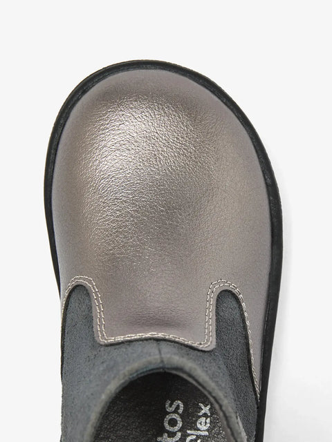 Botines Respetuosos Conguitos GoFlex Corazón Gris