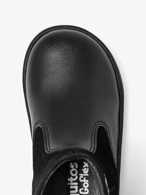Botines Respetuosos Conguitos GoFlex Corazón Negro