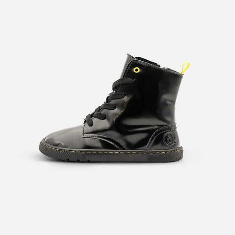 Botines Respetuosos Coqueflex 4388 Antic Negro Infantil - Kukinos