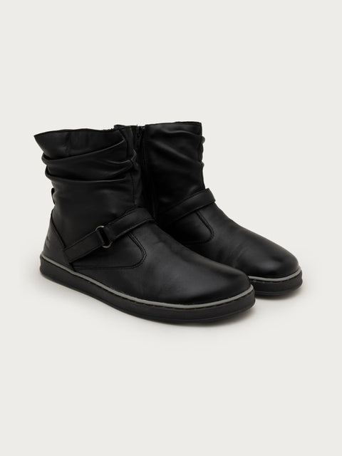 Botines de Piel Respetuosos Coqueflex Noa Negro