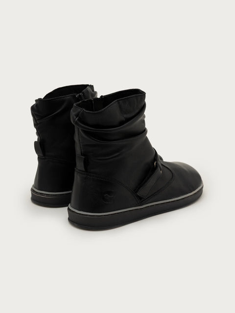 Botines de Piel Respetuosos Coqueflex Noa Negro
